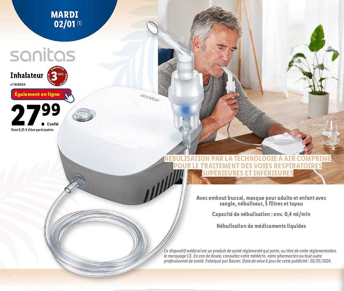 inhalateur sanitas