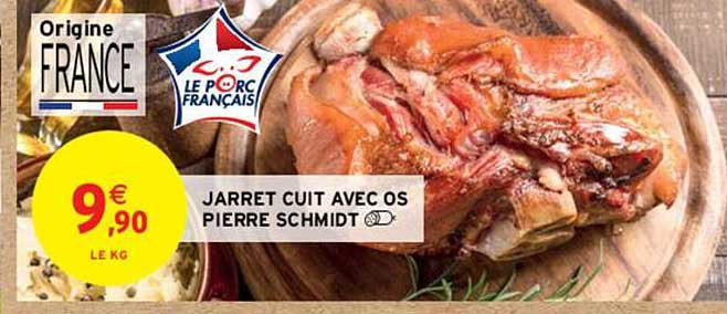 jarret cuit avec os pierre schmidt
