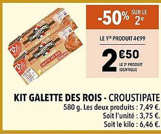 kit galette des rois - croustipate