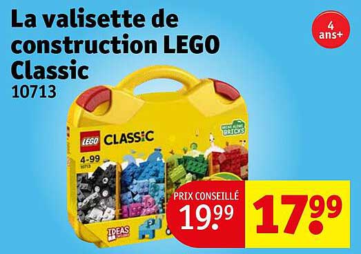 La Valisette De Construction Lego Classic 10713