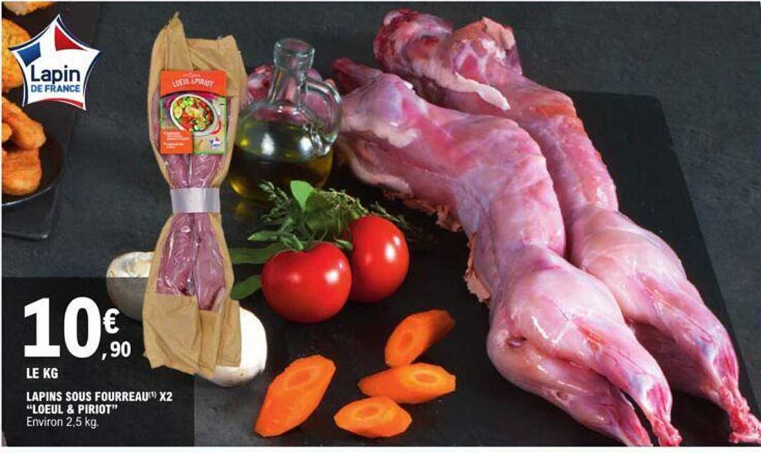 lapins sous fourreau x2 "loeul & piriot"