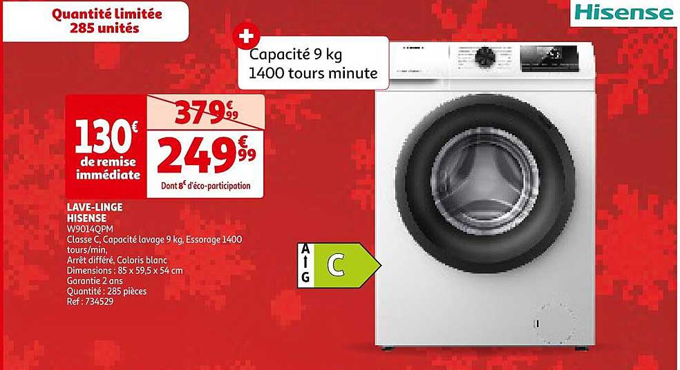 lave-linge hisense
