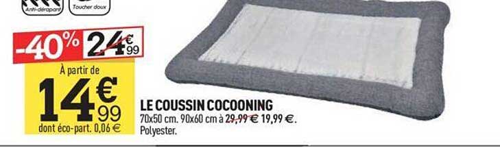 le coussin cocooning