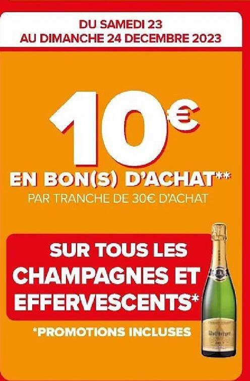 les champagnes et effervescents