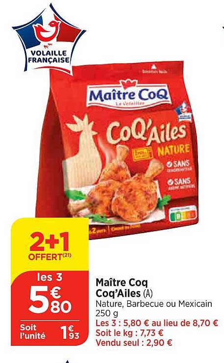 maître coq coq'Ailes