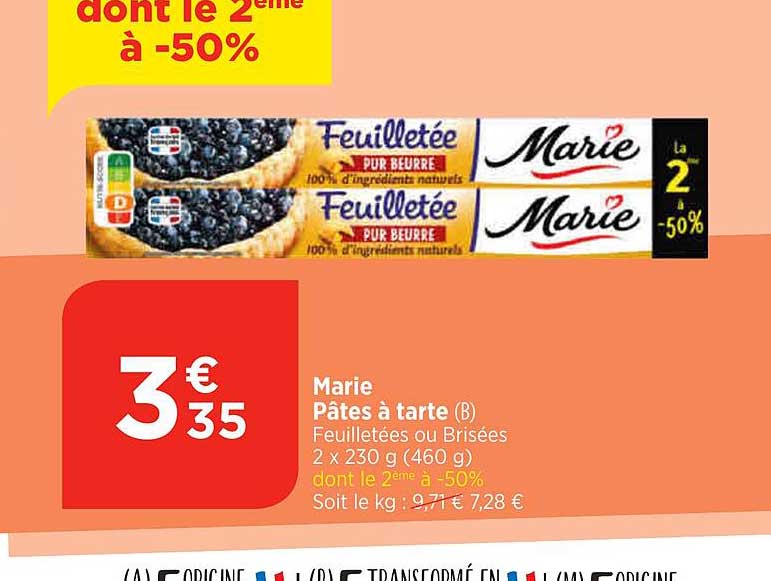 Marie Pâtes à Tarte