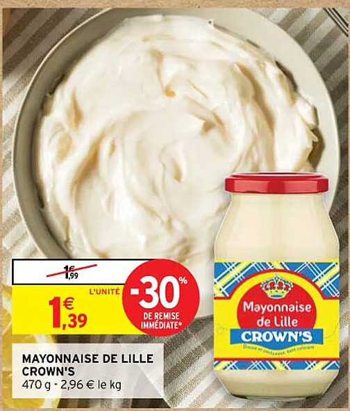 mayonnaise de lille crown's
