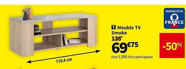 meuble tv smoke