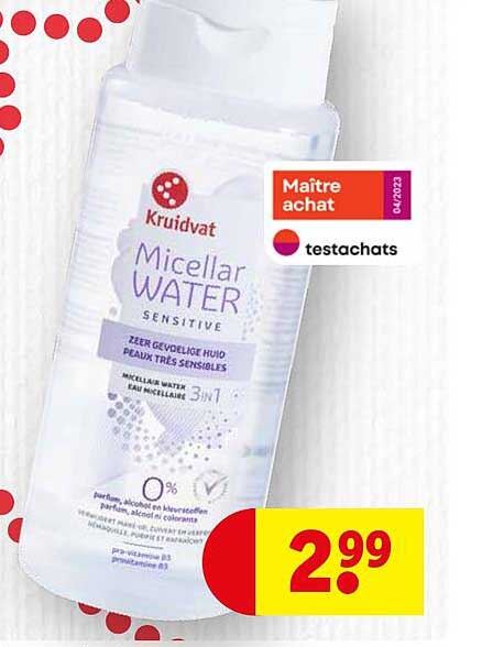 micellar water kruidvat
