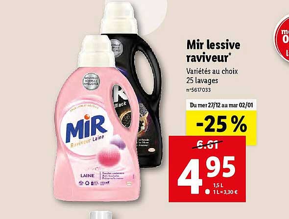 mir lessive raviveur