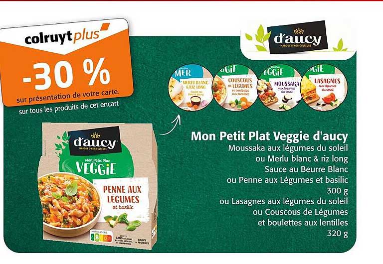 mon petit plat veggie d'aucy