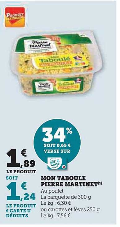 mon taboulé pierre martinet
