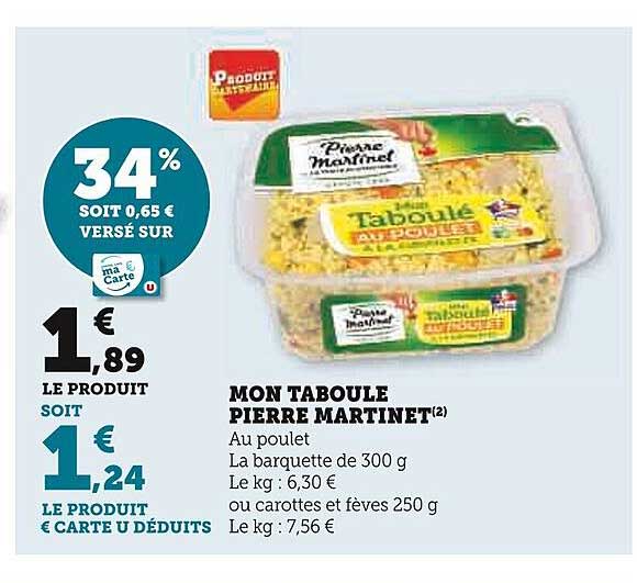 Mon Taboulé Pierre Martinet
