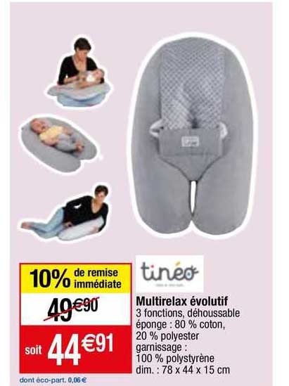 multirelax évolutif tinéo