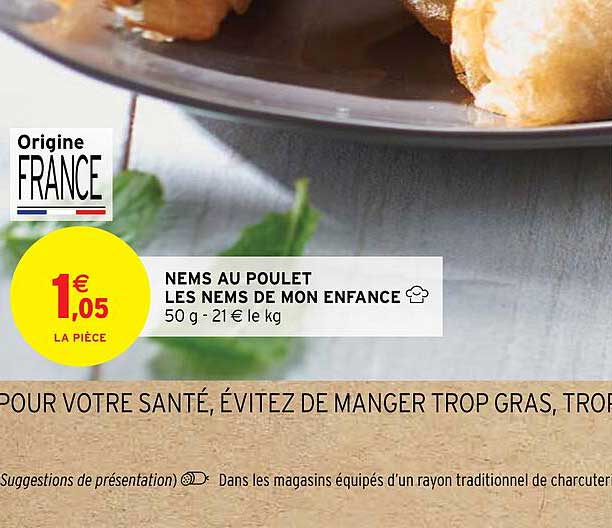 Nems Au Poulet Les Nems De Mon Enfance