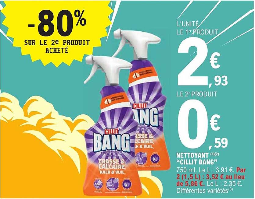 nettoyant "cillit bang"