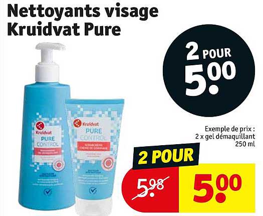 nettoyants visage kruidvat pure
