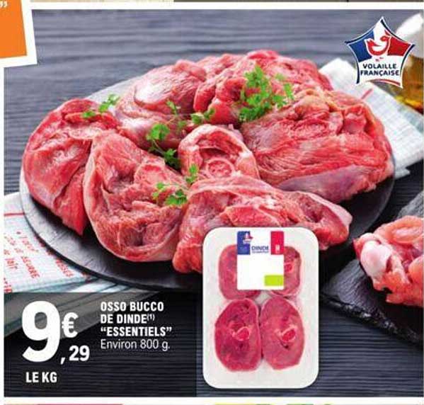 osso bucco de dinde "essentiels"