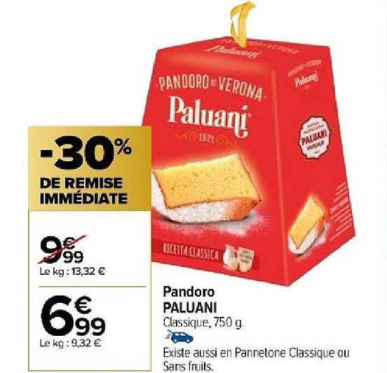 pandoro paluani
