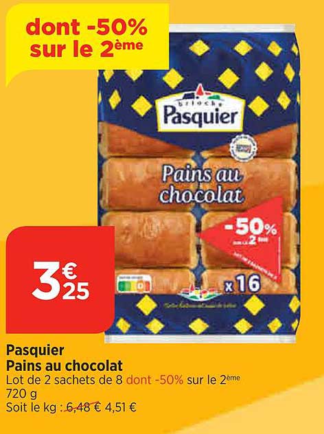 Pasquier Pains Au Chocolat