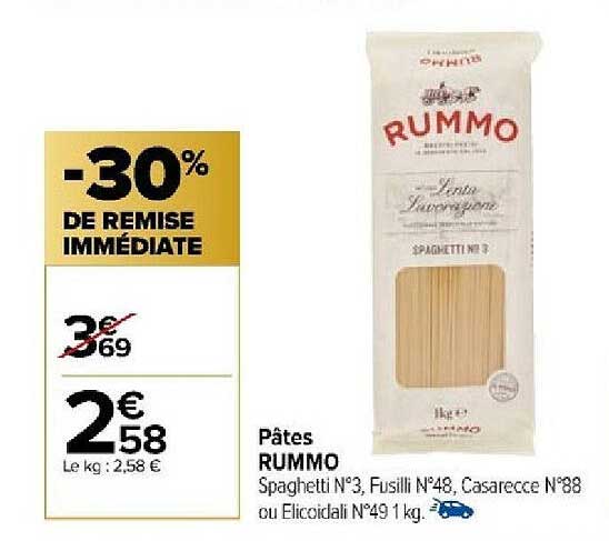 Pâtes Rummo
