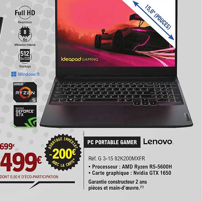 Pc Portable Gamer Lenovo