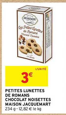 petites lunettes de romans chocolat noisettes maison jacquemart