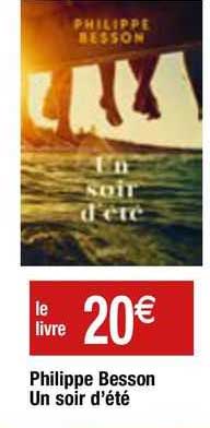 Philippe Besson Un Soir D'été