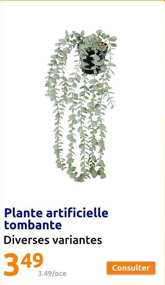 plante artificielle tombante