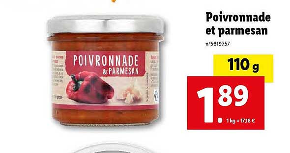 Poivronnade Et Parmesan