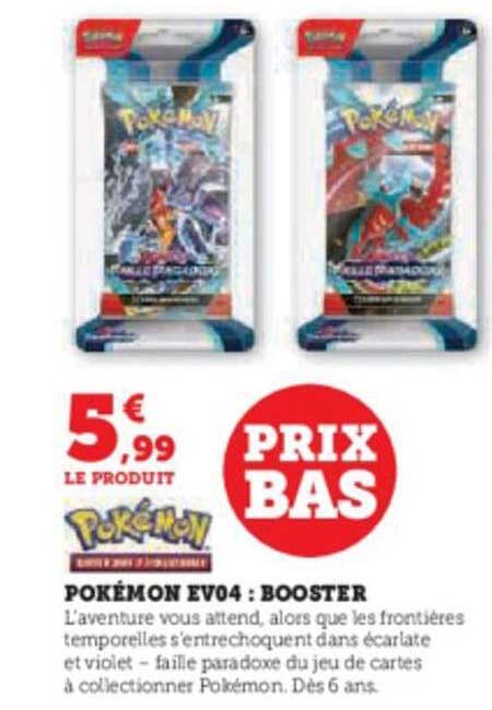 Pokémon Ev04 : Booster