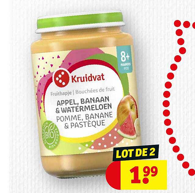 Pomme, Banane & Pastèque Kruidvat