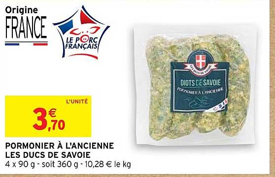 pormonier à l'ancienne les ducs de savoie