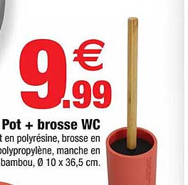 Pot + Brosse Wc
