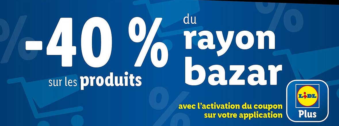 produits du rayon bazar