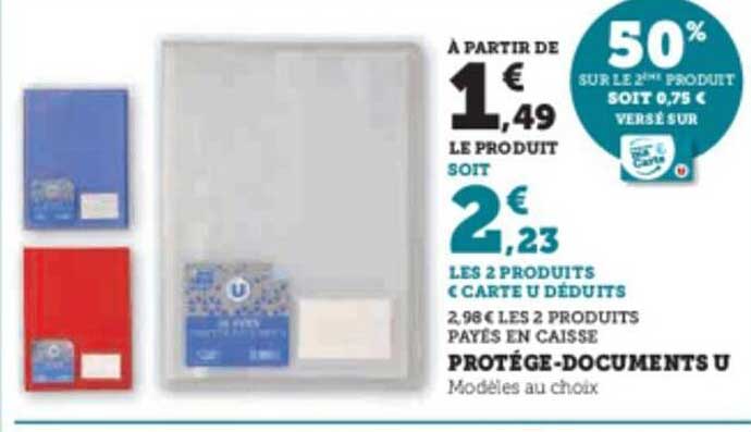 protège-documents u