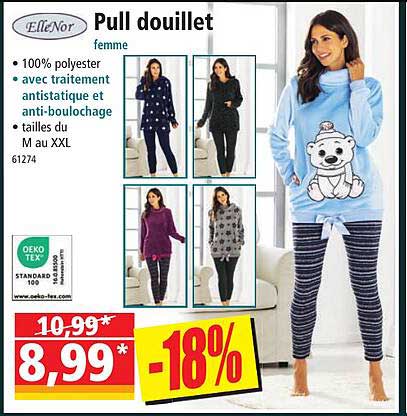 Pull Douillet Femme ElleNor