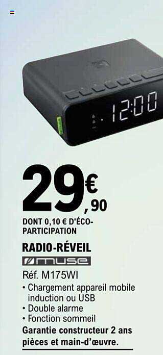 radio-réveil muse