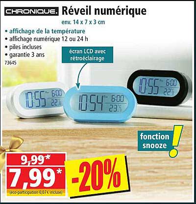 réveil numérique chronique