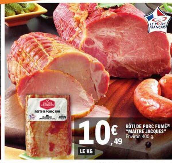 rôti de porc fumé "maître jacques"
