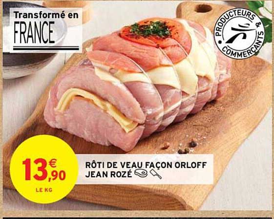 rôti de veau façon orloff jean rozé