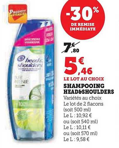 Shampooing Head&shoulders