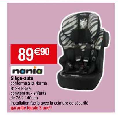 siège-auto nania