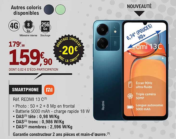 Smartphone Redmi 13 C