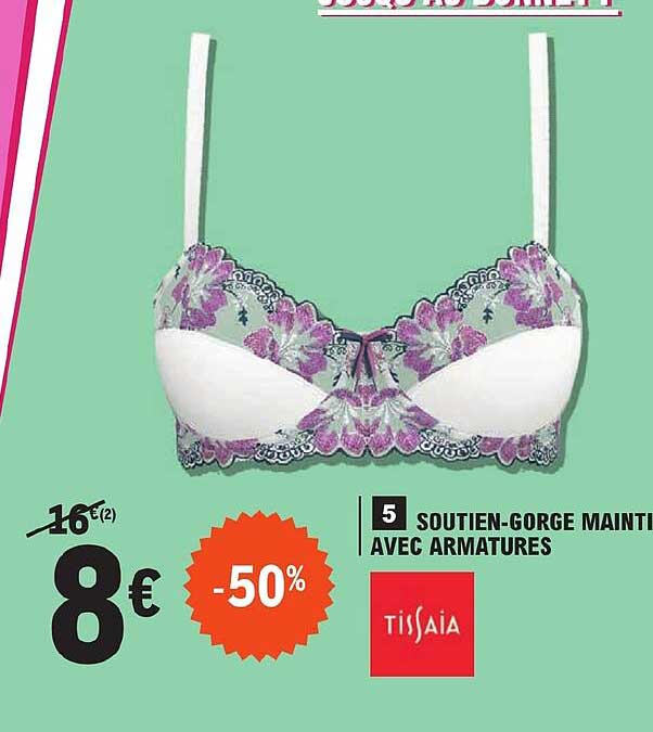 soutien-gorge avec armatures tissaia