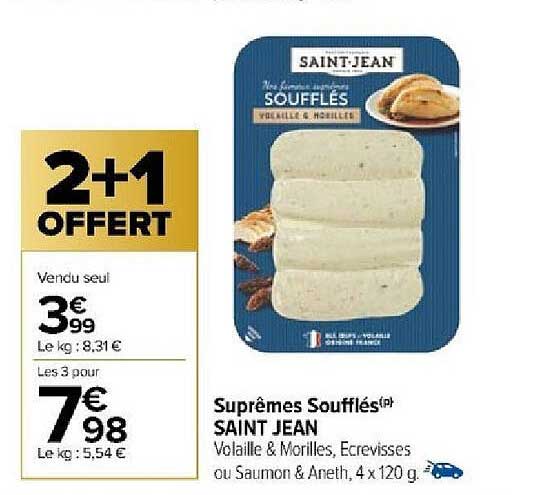 suprêmes soufflés saint jean
