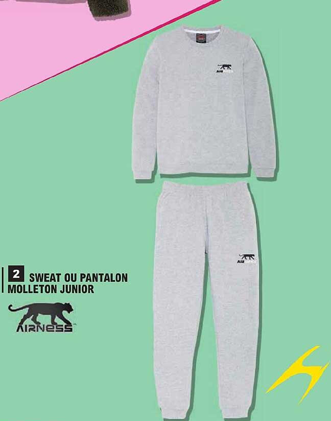 Sweat Ou Pantalon Molleton Junior Airness