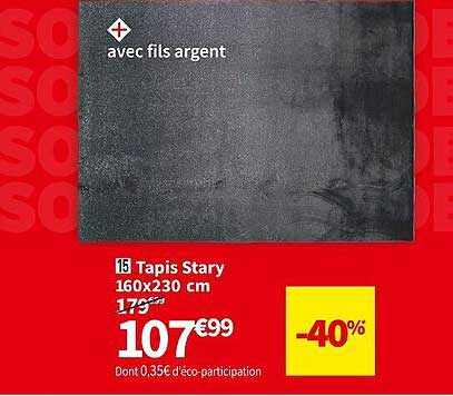 tapis stary 160 x 230 cm