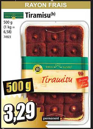 tiramisu villa gusto