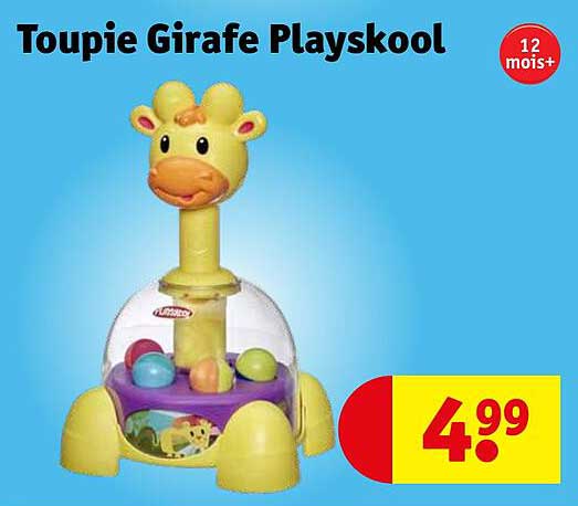 toupie girafe playskool